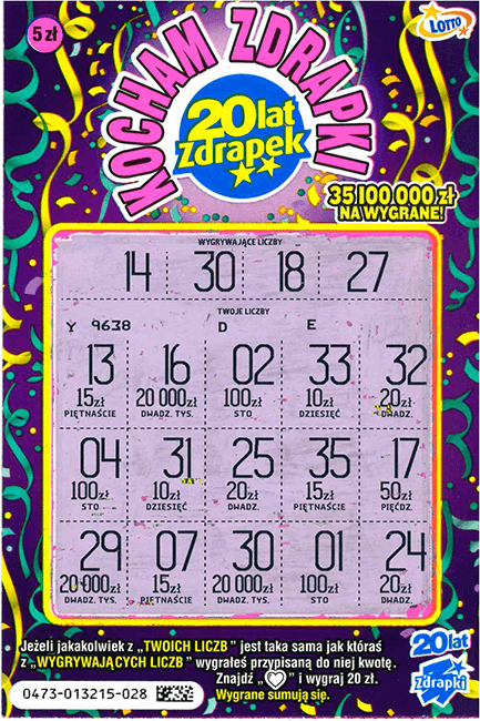 Wygrana zdrapka 473 KOCHAM ZDRAPKI 20210712.png