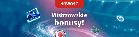 Zgarnij mistrzowskie bonusy