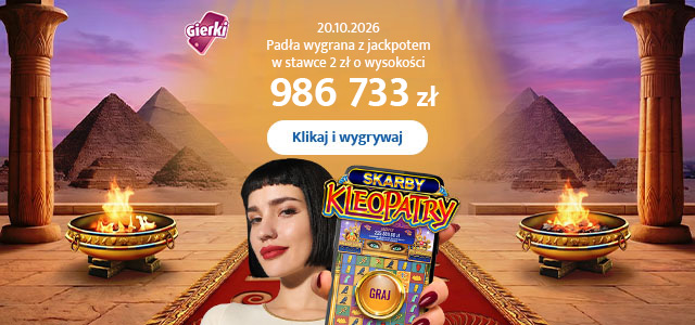 Skarby Kleopatry Wygraniowy 20.10 (Podstrona Gierki) (KOPIA)