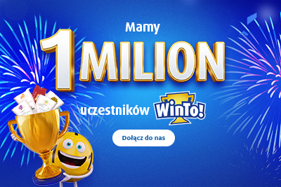 WinTo! przebiło 1 000 000 uczestników!