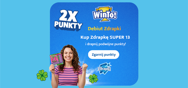 Debiut Zdrapki Super 13 (Podstrona Zdrapek+WinTo!)
