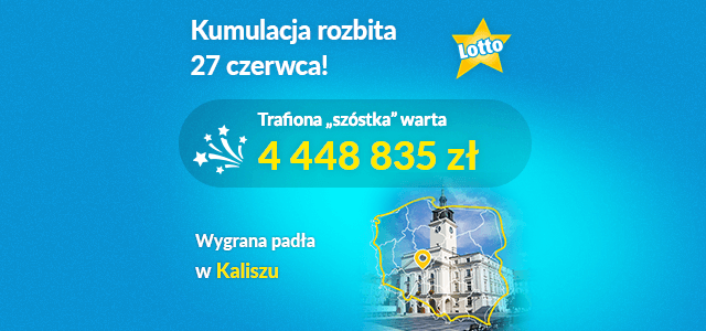 Wygrana online 27.06