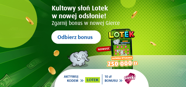 Kultowy słoń Lotek (Podstrony gier)