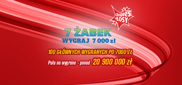 7 Żabek (Ekspres Losy)
